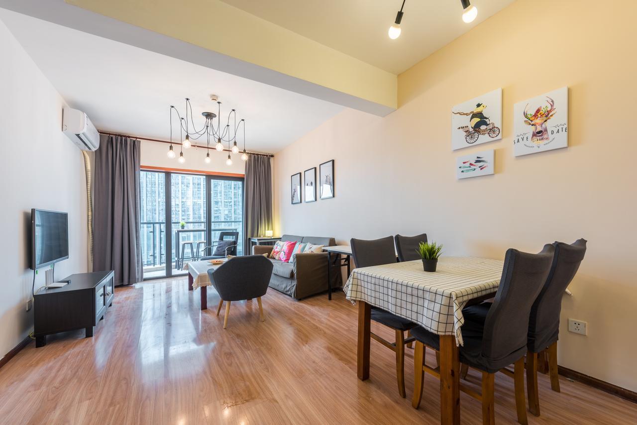 Pandahouse Aparthotel Chengdu Luaran gambar